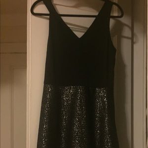 Black and silver dress medium
